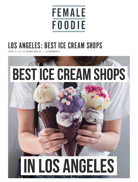 Female Foodie Best Ice Cream
