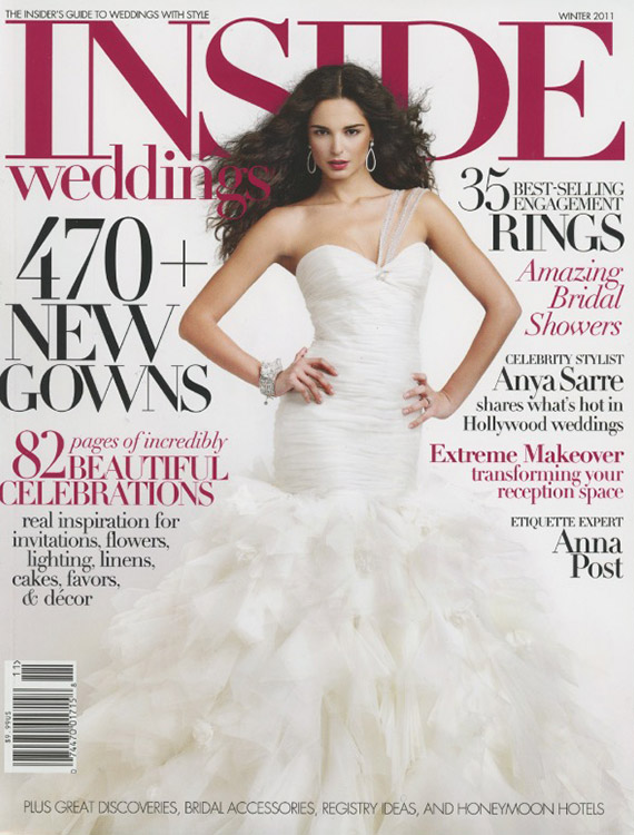 Inside Weddings 2011 Cover